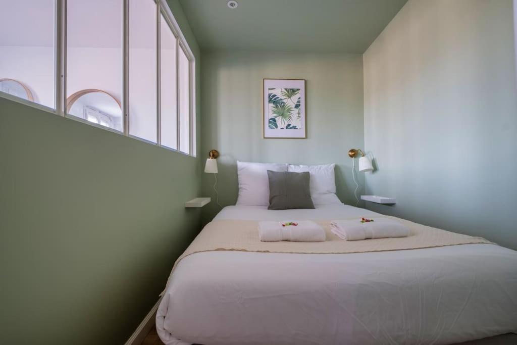 Le Clovis - Cathedrale Apartment Реймс Екстериор снимка
